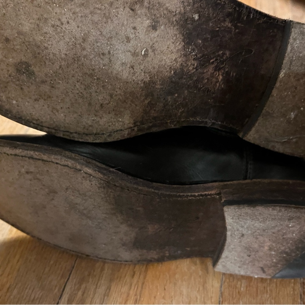 Frye Black Leather Booties - Picture 5 of 8